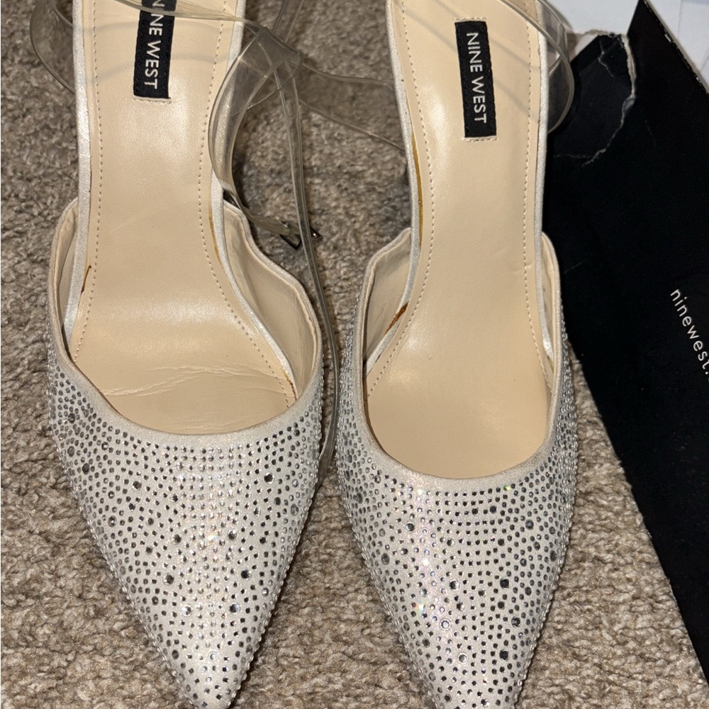 Nine West Clear Heels
